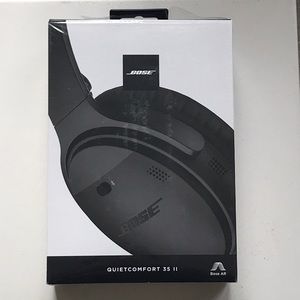 Bose QuietComfort 35 II (QC 35II) Noise Cancelling Black Headphones